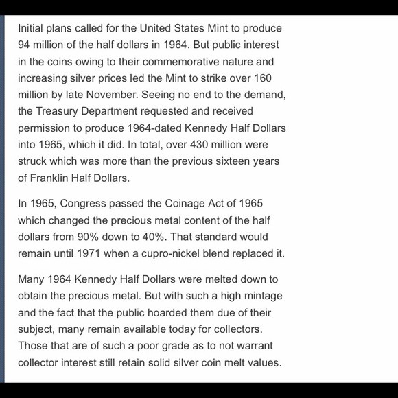 Handcrafted silver Coin Ring | Kennedy Half Dollar - Picture 14 of 14